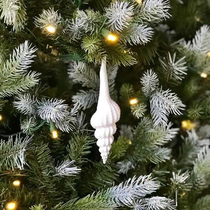Spindle shell Christmas ornaments