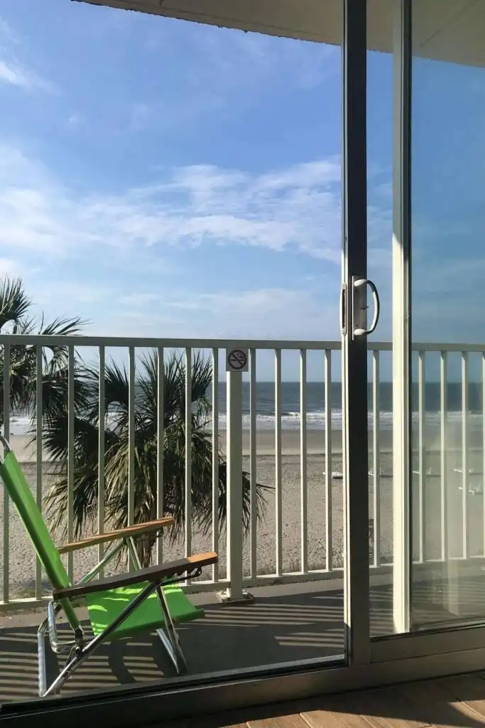Balcony at Tides Folly Beach