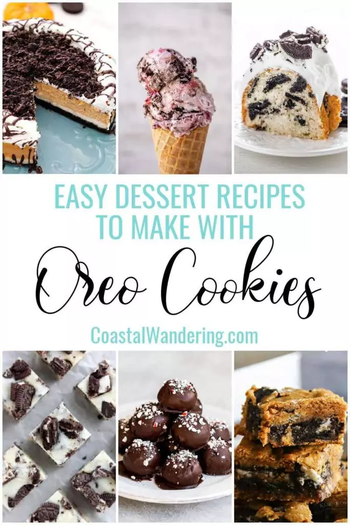 Easy dessert recipes to make with Oreo cookies
